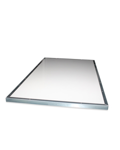 Flap f/pop hole PVC 1100x600x24 cpl f/lift-off guiding rail